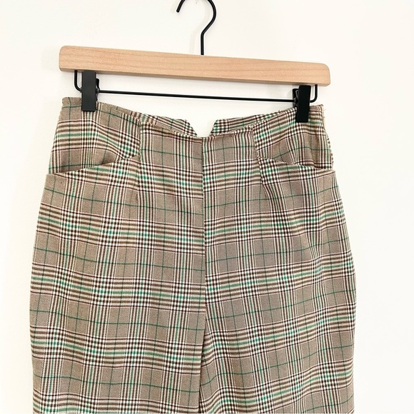 Samantha Pleet Plaid Ballad Pants Womens 2 - Picture 3 of 7